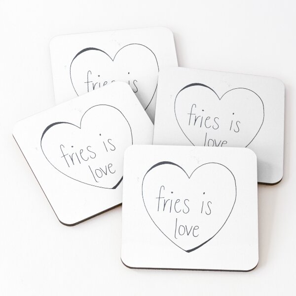 Item preview, Fries is LOVE designed and sold by artesiaKT.