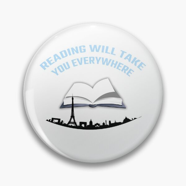 Item preview, Reading Will Take You Everywhere designed and sold by X-OTIC.