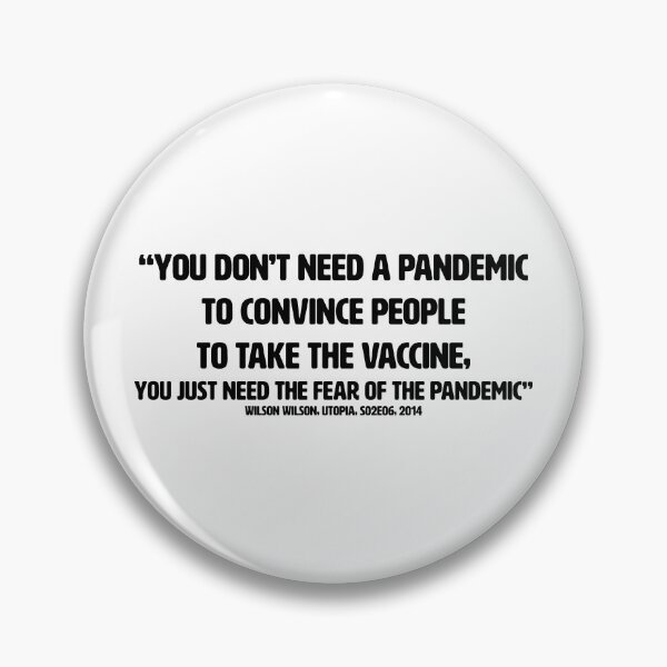 Item preview, MASK | WE DON'T NEED A PANDEMIC designed and sold by axelle1410.