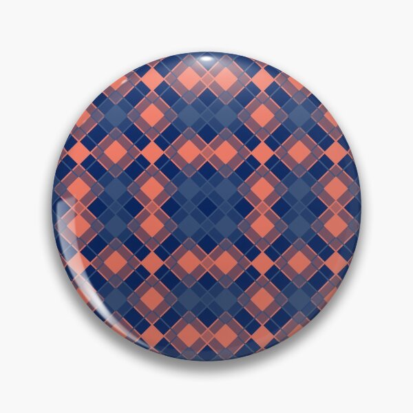 Item preview, DIAMOND PATTERN IN ORANGE AND BLUE designed and sold by Cr1sV.