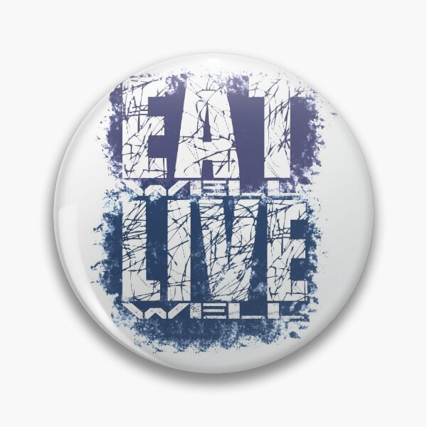 Item preview, eat well live well dark designed and sold by frankuffmann.
