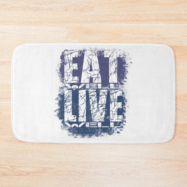 Item preview, eat well live well dark designed and sold by frankuffmann.