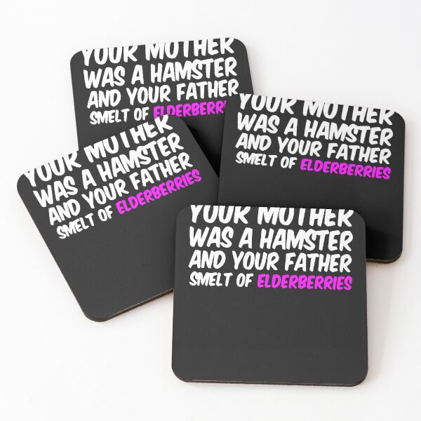 Item preview, Your mother was a hamster and your father smelt of elderberries -  British Comedy designed and sold by jacob-jendrey.