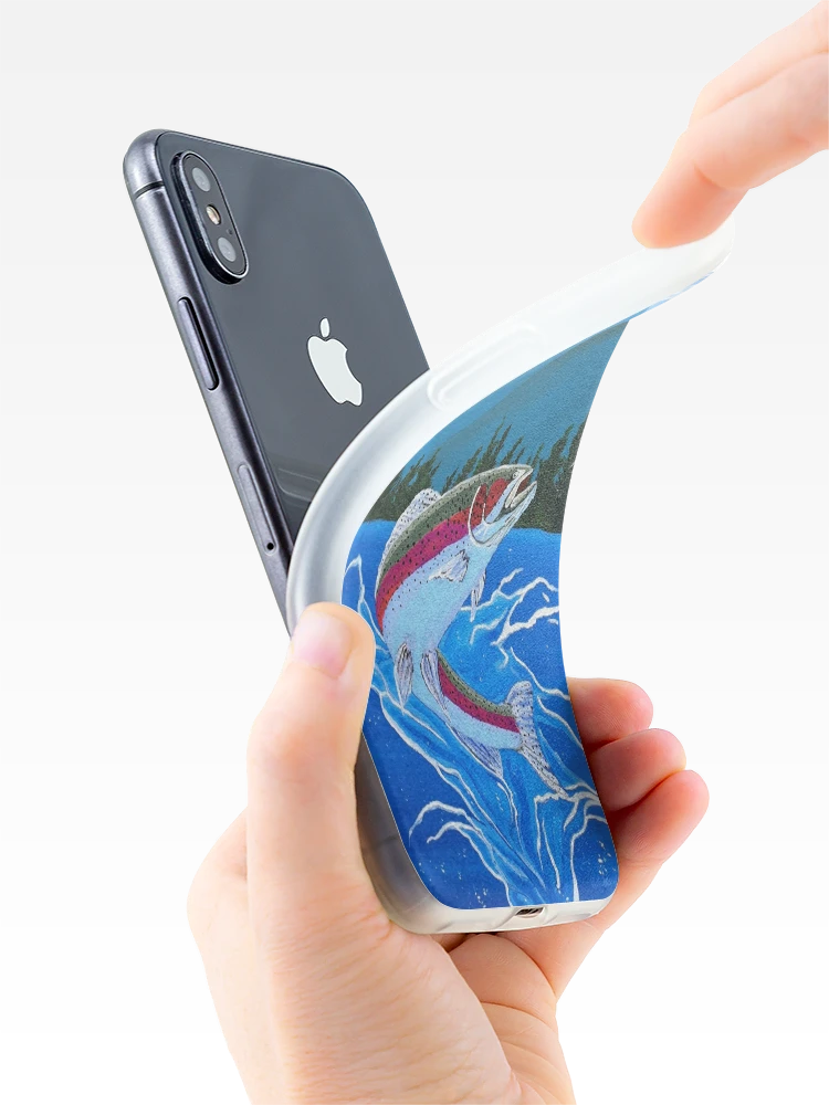 Thumbnail 4 of 5, iPhone Case, Rainbow In Mountains designed and sold by RudyYoder.
