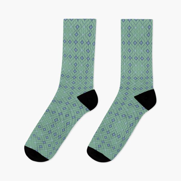 Item preview, DIAMOND PATTERN IN GREEN AND BLUE designed and sold by Cr1sV.