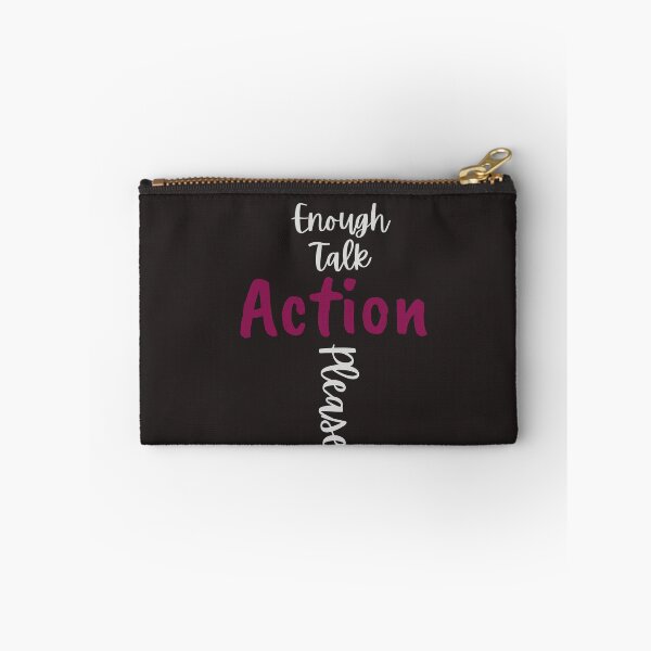 Item preview, Enough Talk Action Please Tshirts designed and sold by Shevonda Thomas.