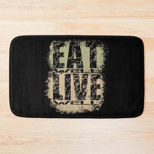 Item preview, eat well live well bright designed and sold by frankuffmann.