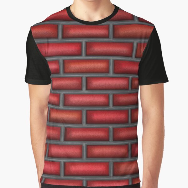 Brick Printed T-Shirt | Size XS