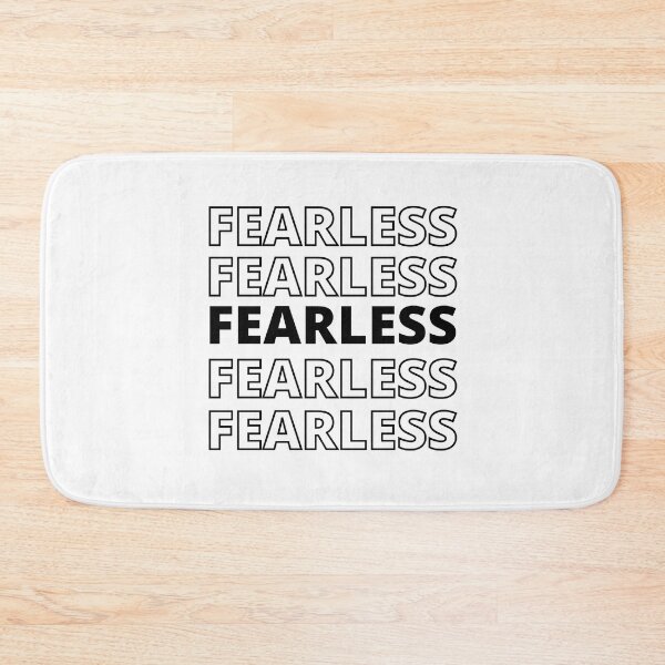 Item preview, Fearless - Inspirational Typography designed and sold by happyshopg.
