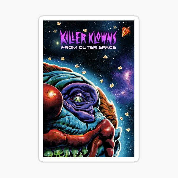 Killer Klowns from Outer Space Sticker