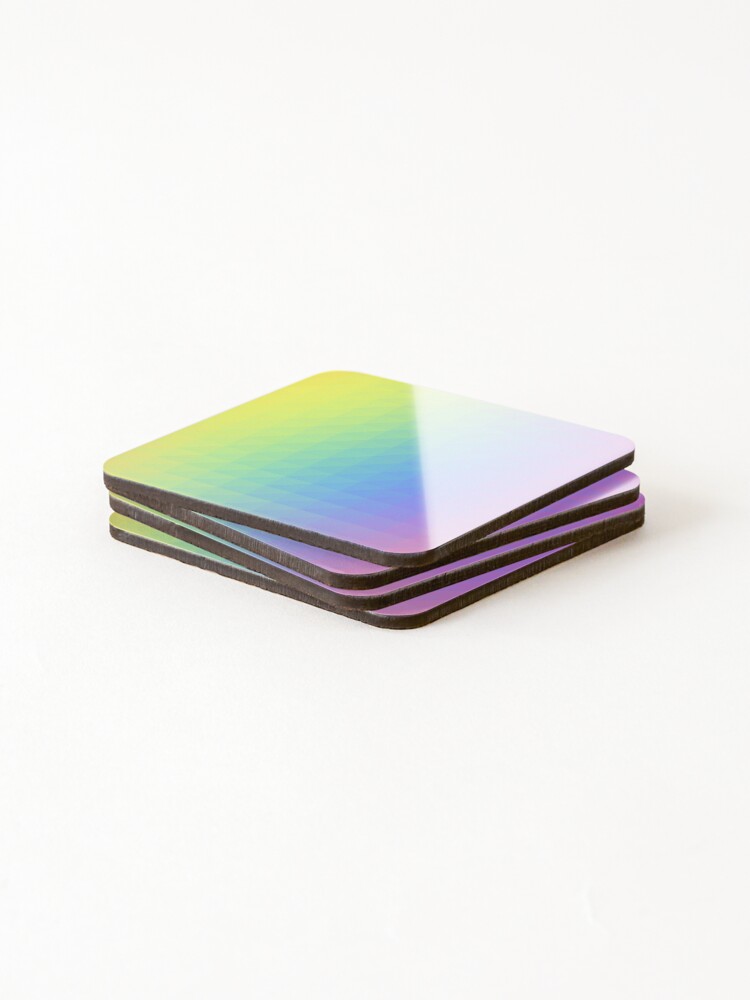 Thumbnail 4 of 5, Coasters (Set of 4), Colour Gradient designed and sold by kayodeDesign.