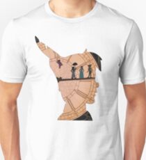 Peter Pan on Big Ben Unisex T-Shirt