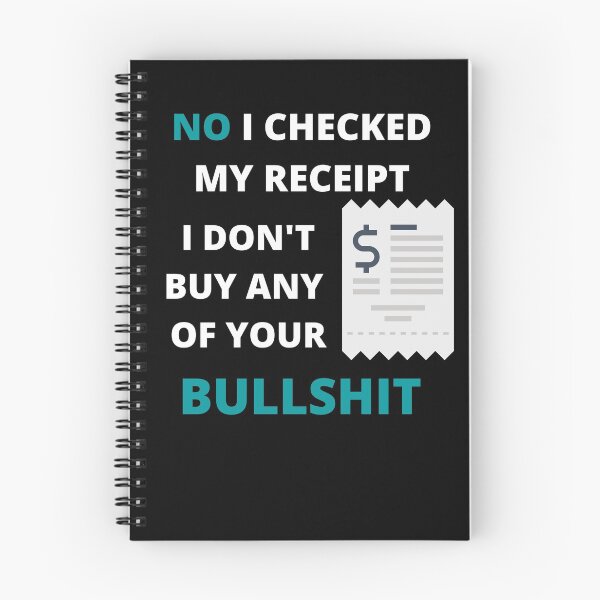Item preview, No I Checked My Receipt Essential designed and sold by arjocansupplies.