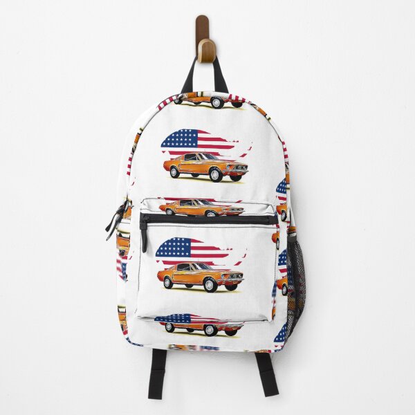 Item preview, Vintage Mustang USA Print designed and sold by Auto-Prints.
