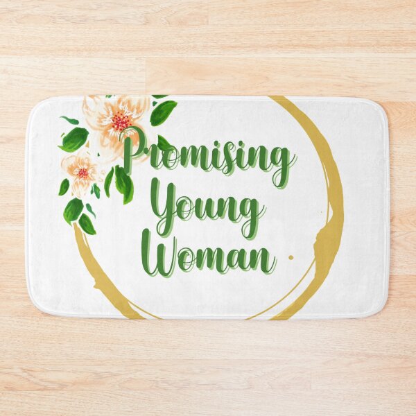 Item preview, Promising young woman flower quote sticker pack 1 designed and sold by DoodlesFlowers.