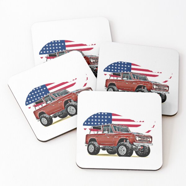 Item preview, Bronco USA Print designed and sold by Auto-Prints.