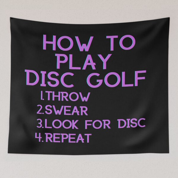 Item preview, How To Play Disc Golf designed and sold by Gmaish.