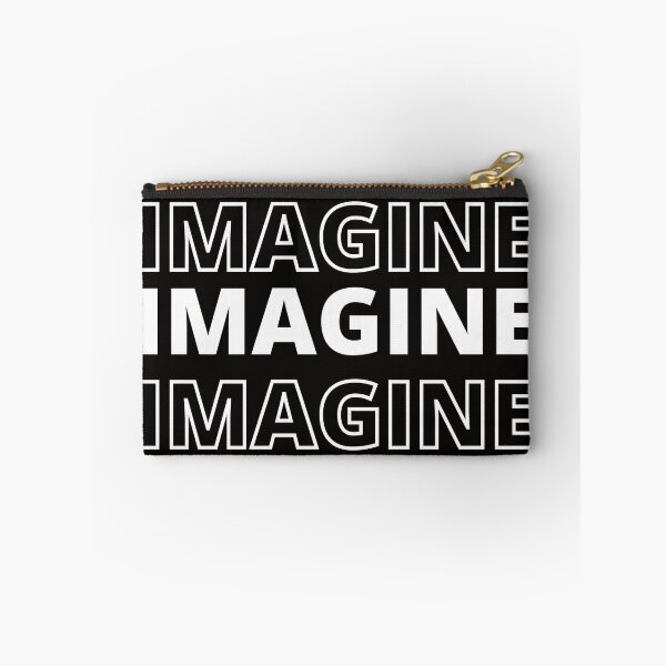 Aperçu de l'œuvre IMAGINE - Typographie inspirante créée et vendue par happyshopg.