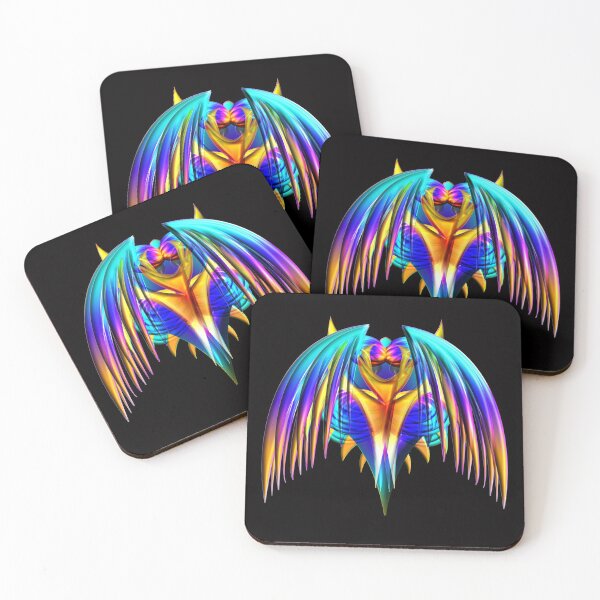 Item preview, Animal Abstract 03 Spectrum on Black designed and sold by THE FEZZLER.