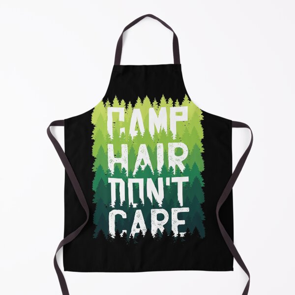 Item preview, Camp Hair Dont Care Green Forest designed and sold by Piztees.