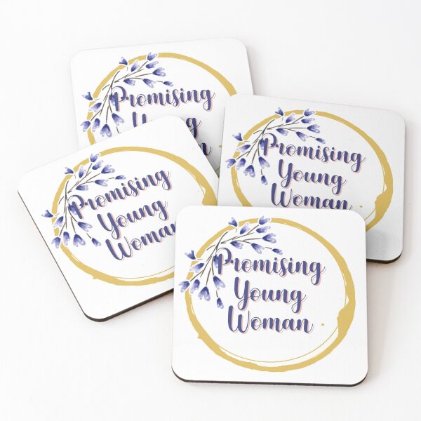 Item preview, Promising young woman flower quote sticker pack 3 designed and sold by DoodlesFlowers.