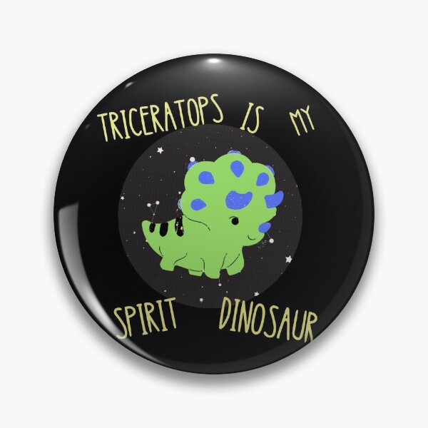 Item preview, Triceratops Is My Spirit Dinosaur designed and sold by Quadghouls.