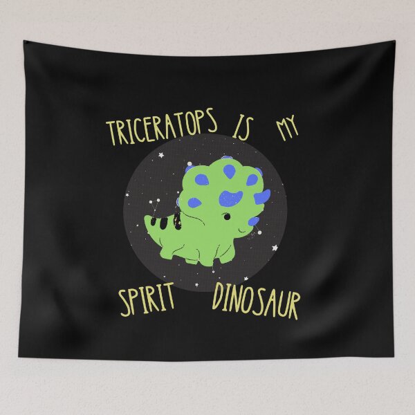 Item preview, Triceratops Is My Spirit Dinosaur designed and sold by Quadghouls.