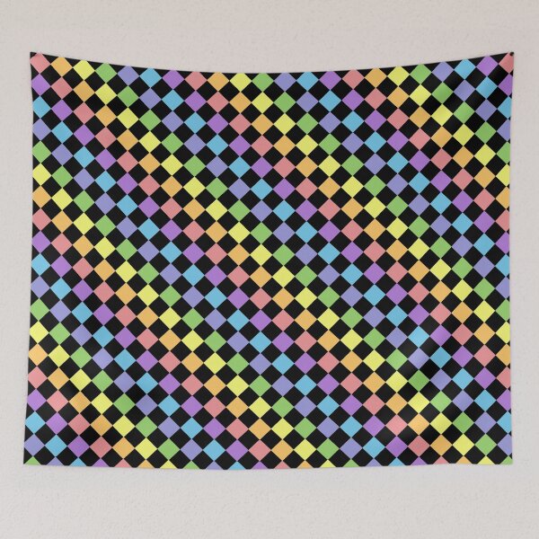 Item preview, CHECKERED PATTERN - RAINBOW COLORS designed and sold by Cr1sV.