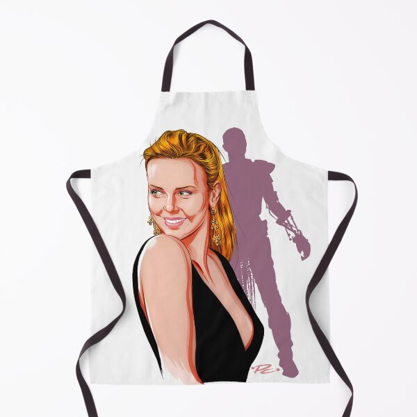 Item preview, Charlize Theron - An illustration by Paul Cemmick designed and sold by TIGERDAVER.