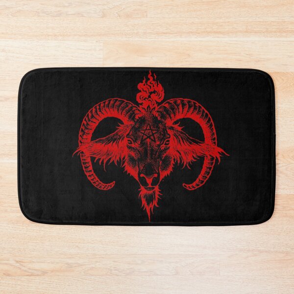 Item preview, Baphomet Head - red designed and sold by Varg Blacktatts.