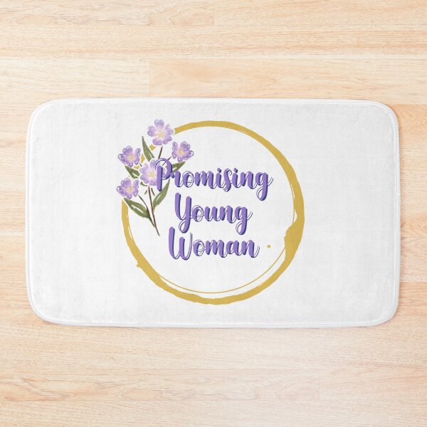 Item preview, Promising young woman flower quote sticker pack 6 designed and sold by DoodlesFlowers.
