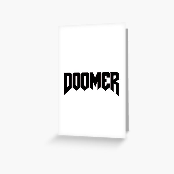 Doomer Girl (SFW Version) | Greeting Card