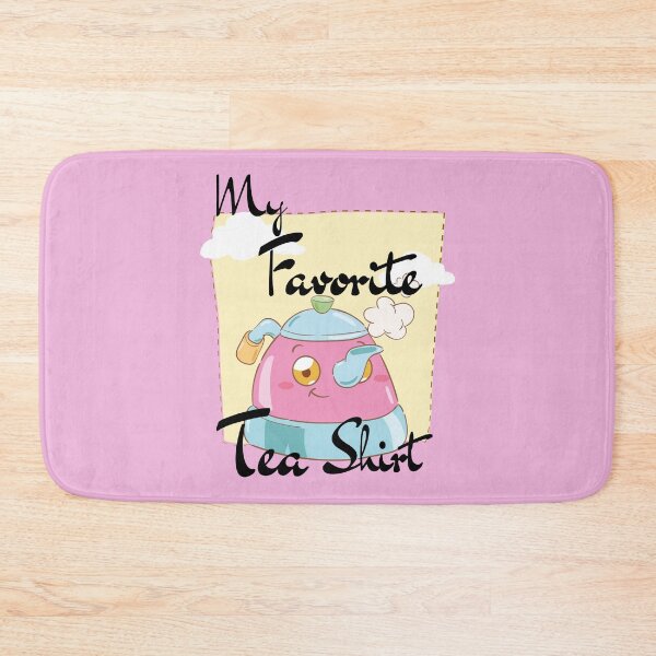 Item preview, My Favorite Tea Shirt Design designed and sold by Paula Helit.