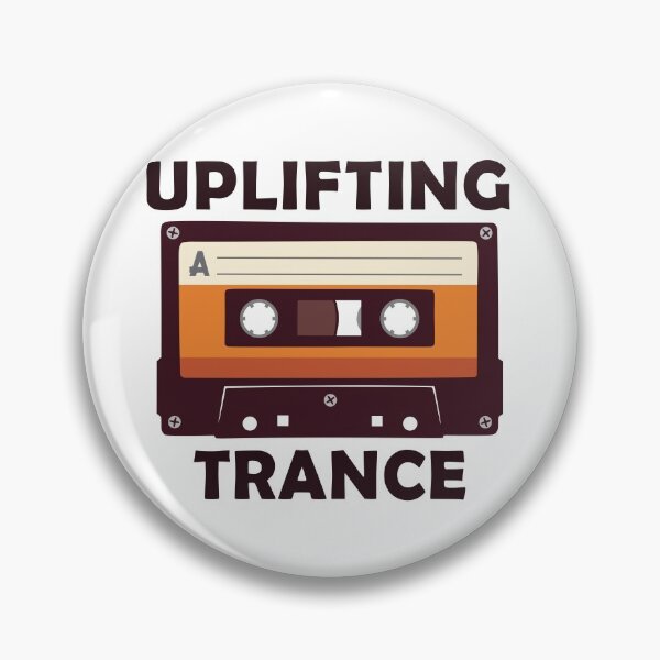 Item preview, Uplifting Trance Retro Cassette  designed and sold by TheBlackRoze.
