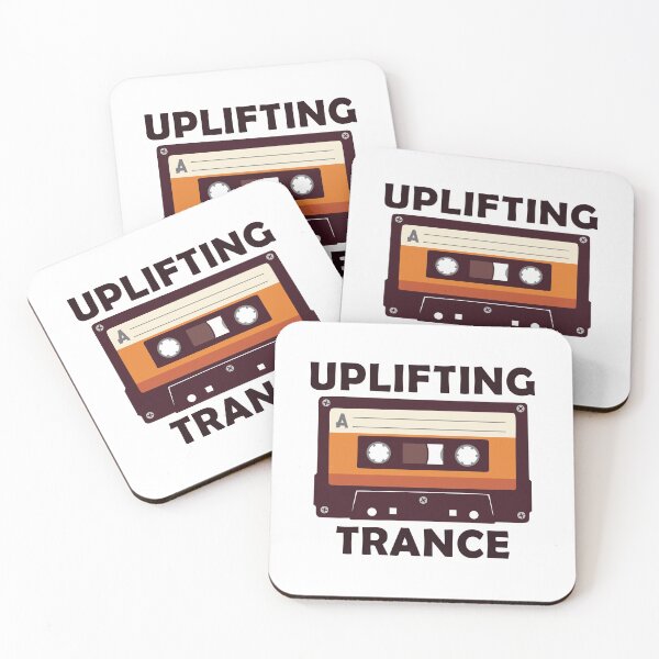 Item preview, Uplifting Trance Retro Cassette  designed and sold by TheBlackRoze.