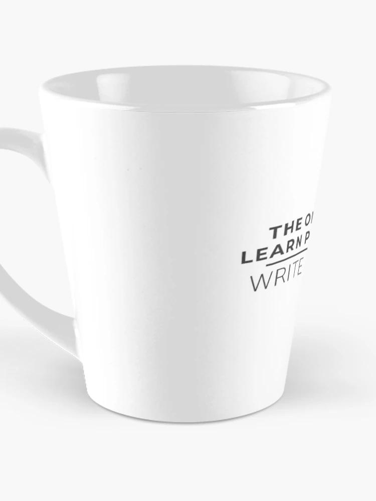 Thumbnail 3 of 4, Coffee Mug, Write programs to learn programming designed and sold by GraphitePen.