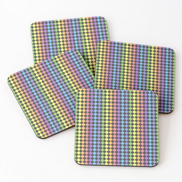 Item preview, CHECKERED PATTERN - RAINBOW COLORS designed and sold by Cr1sV.