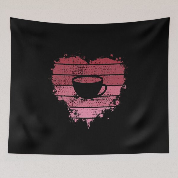 Item preview, Coffee roasting Vintage Heart Gift For Valentine's Day designed and sold by JokeGysen.