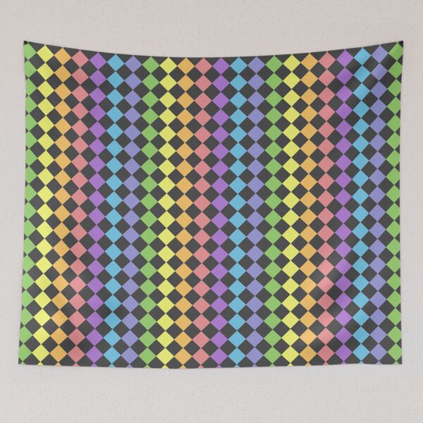 Item preview, CHECKERED PATTERN - RAINBOW COLORS designed and sold by Cr1sV.