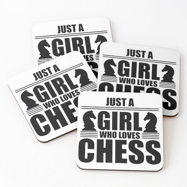 Item preview, Just a Girl Who Loves Chess designed and sold by Adel Qasem.