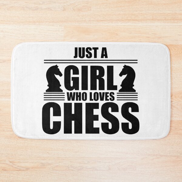 Item preview, Just a Girl Who Loves Chess designed and sold by Adel Qasem.
