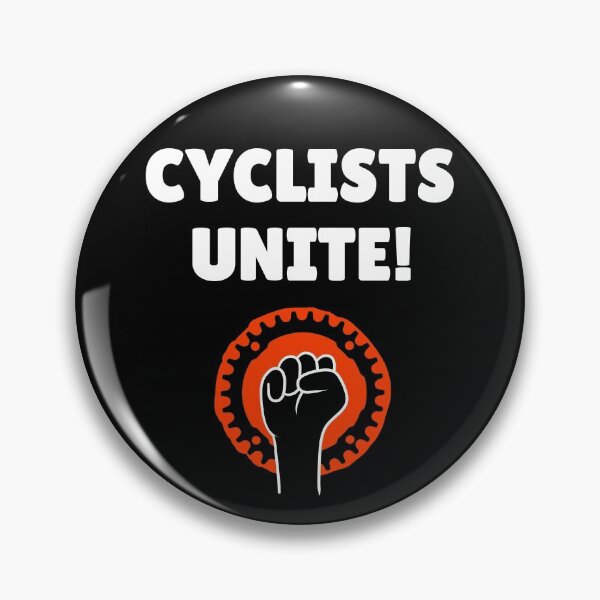 Item preview, Cyclists Unite!  designed and sold by PedalAndChain.