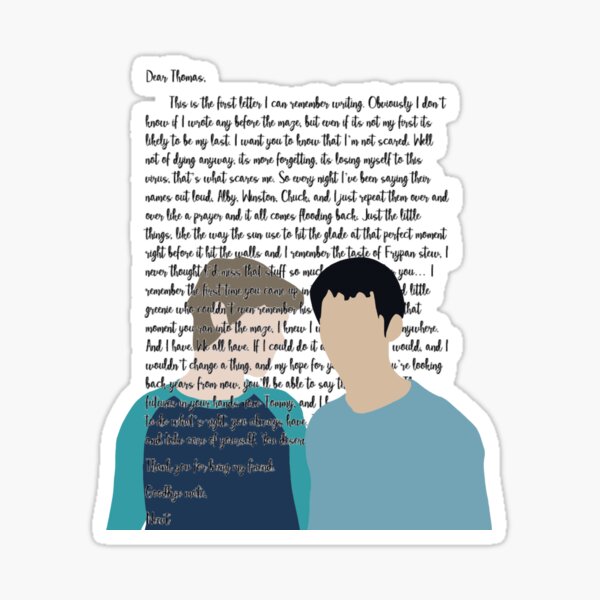 Maze Runner - Minho, Thomas, Newt Sticker for Sale by AngeliaLucis