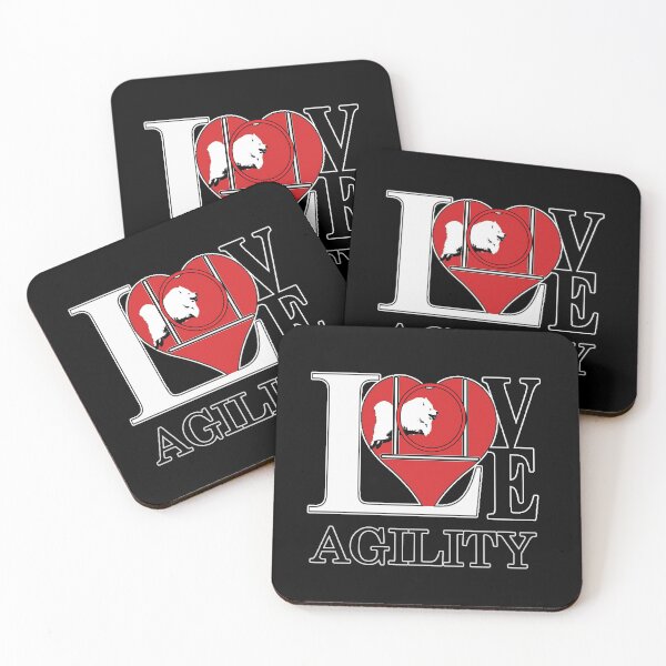 Item preview, Samoyed Agility - Samoyed Love designed and sold by Just4doglovers.