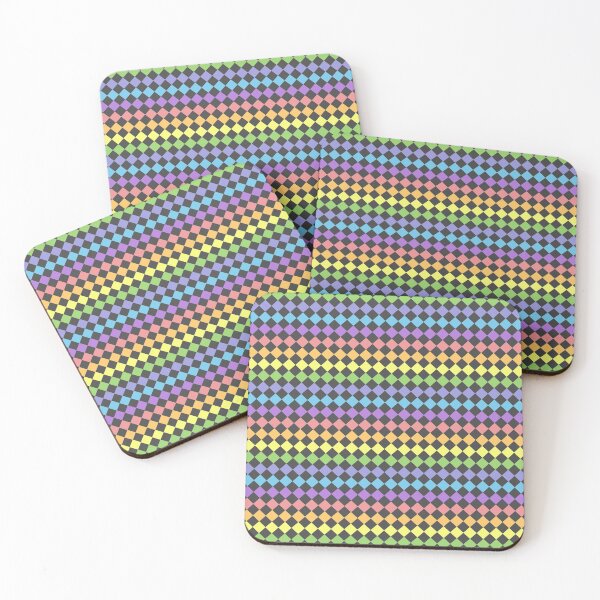 Item preview, CHECKERED PATTERN - RAINBOW COLORS designed and sold by Cr1sV.