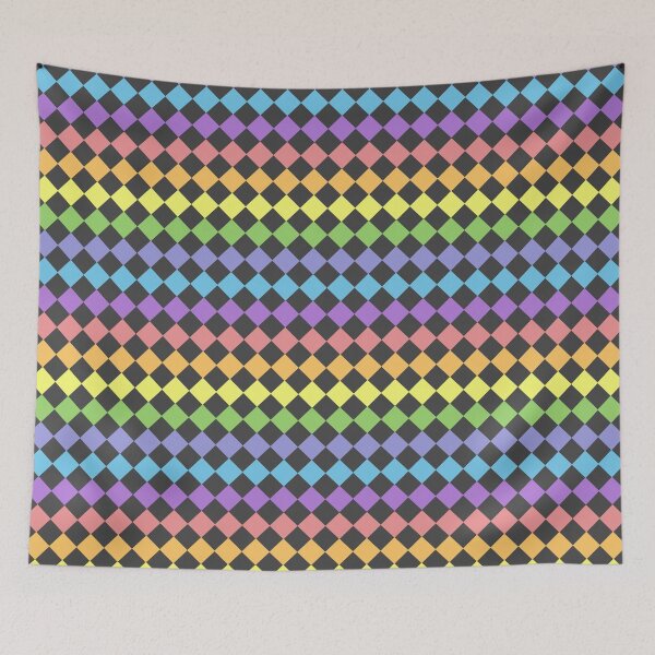 Item preview, CHECKERED PATTERN - RAINBOW COLORS designed and sold by Cr1sV.
