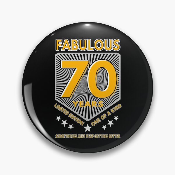 Item preview, 70 And Fabulous Birthday designed and sold by MoonsmileProd.