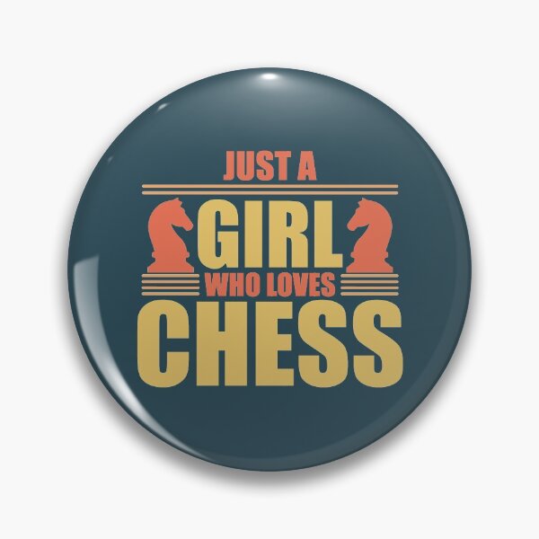 Item preview, Just a Girl Who Loves Chess designed and sold by Adel Qasem.
