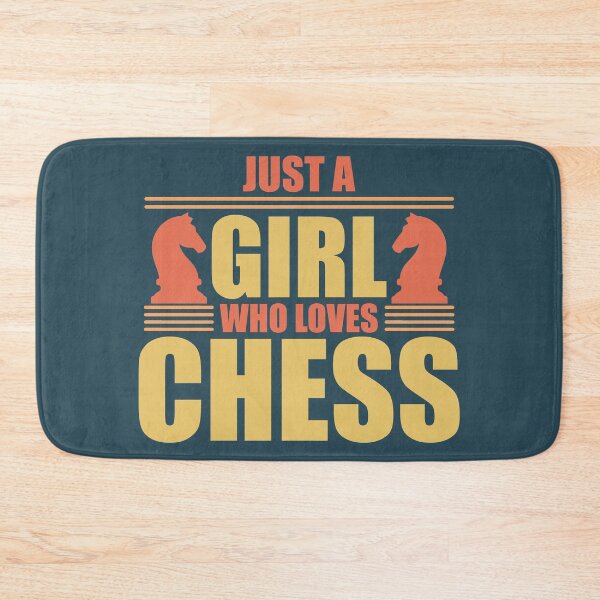 Item preview, Just a Girl Who Loves Chess designed and sold by Adel Qasem.