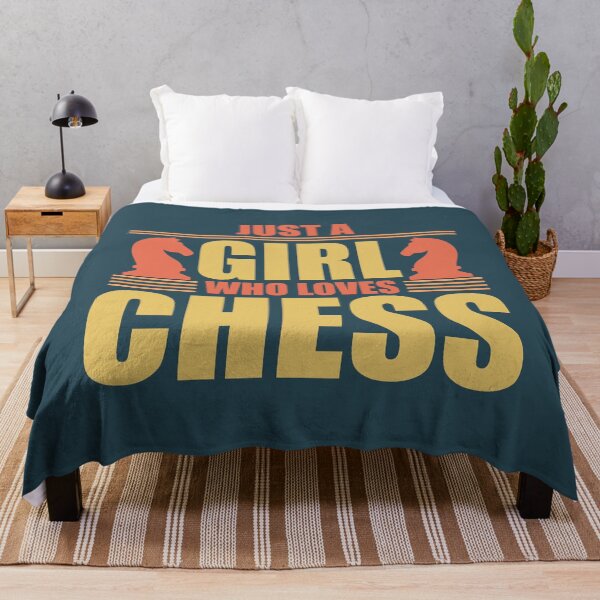 Item preview, Just a Girl Who Loves Chess designed and sold by Adel Qasem.